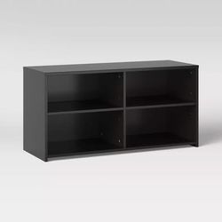 Black TV Stand Media Console - 40x20x16 inches