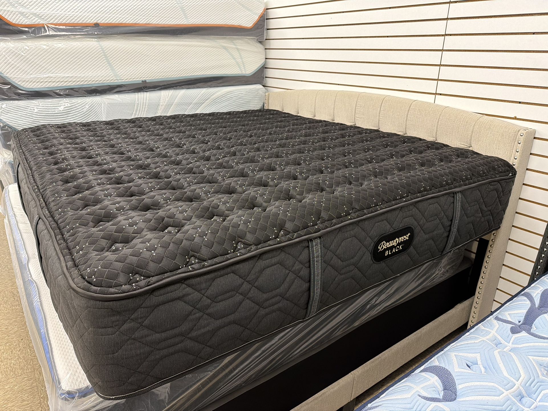 Beauteyrest Black Series Three Firm King Size Mattress $750 Only