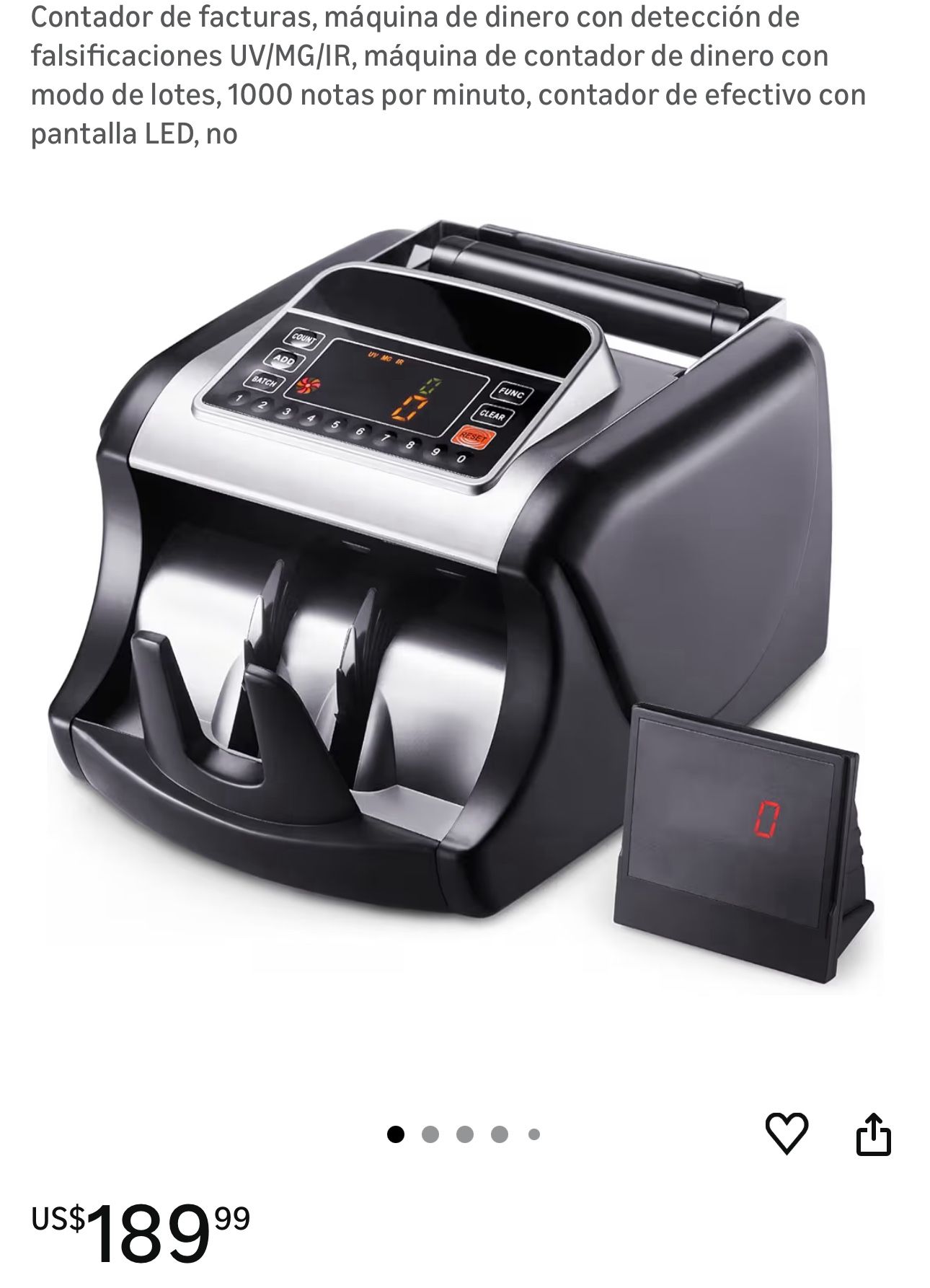 Office Electronics Money Counter.