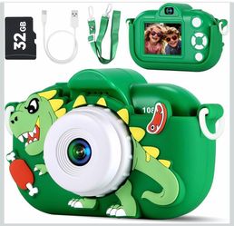 Kids Dinosaur Digital Camera with 32GB Card