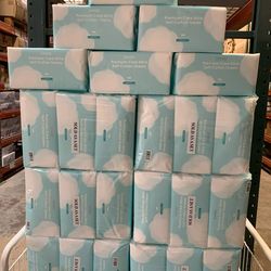 Disposable Face Towel,Cotton Facial Dry Wipe for Sensitive Skin, Facial Tissues for Skin Care, Facial Cleansing, Makeup Wipes, Makeup Remover Towels, 