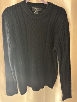 Black Knit Sweater