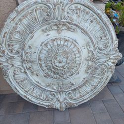 Large 38 X 38 Metal Hanging  Decor