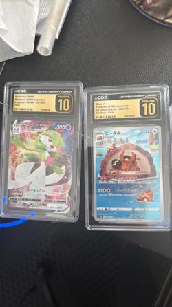 Pristine 10 Pokemon slabs