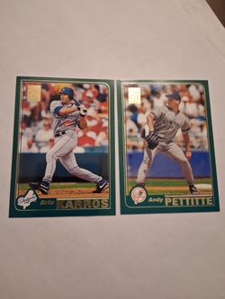 2001 Topps 50 Years Anniversary Cards