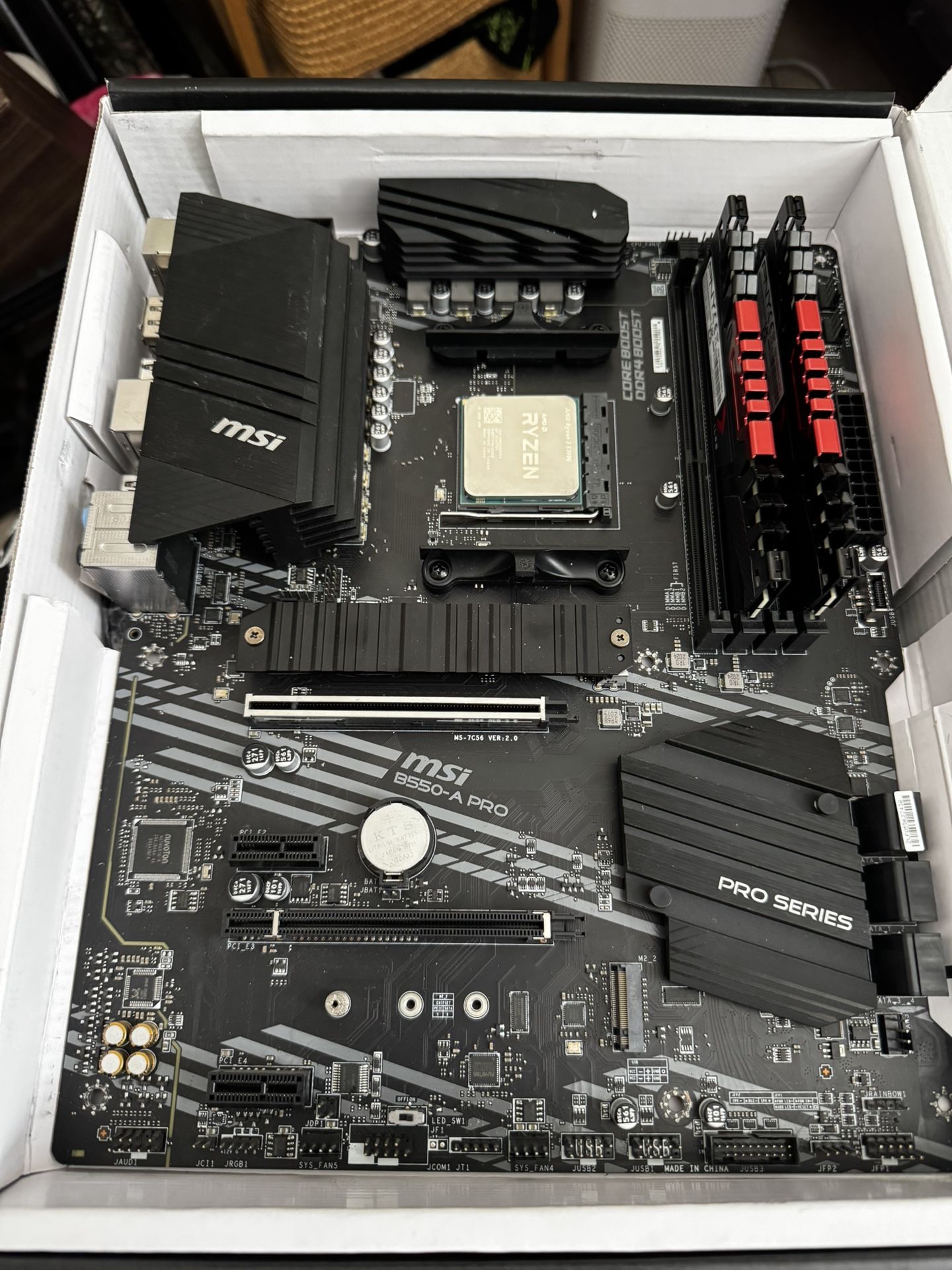 Msi B550 A Pro Pc Motherboard