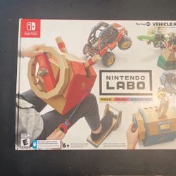 Nintendo Labo Kit Toy-con Vehicle For Switch New