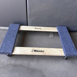 Milwaukee 1000-lb Capacity 4-Wheel Furniture Dolly
