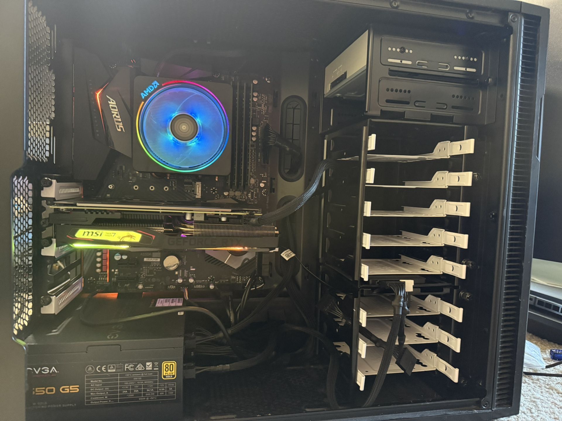 Ryzen 7 3800x/DDR 4/32GB/MSI RTX 2060 6GB