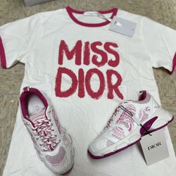 Women Sneakers And Shirt 