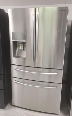 Samsung 4-Door Stainless Steel Refrigerator Fridge
