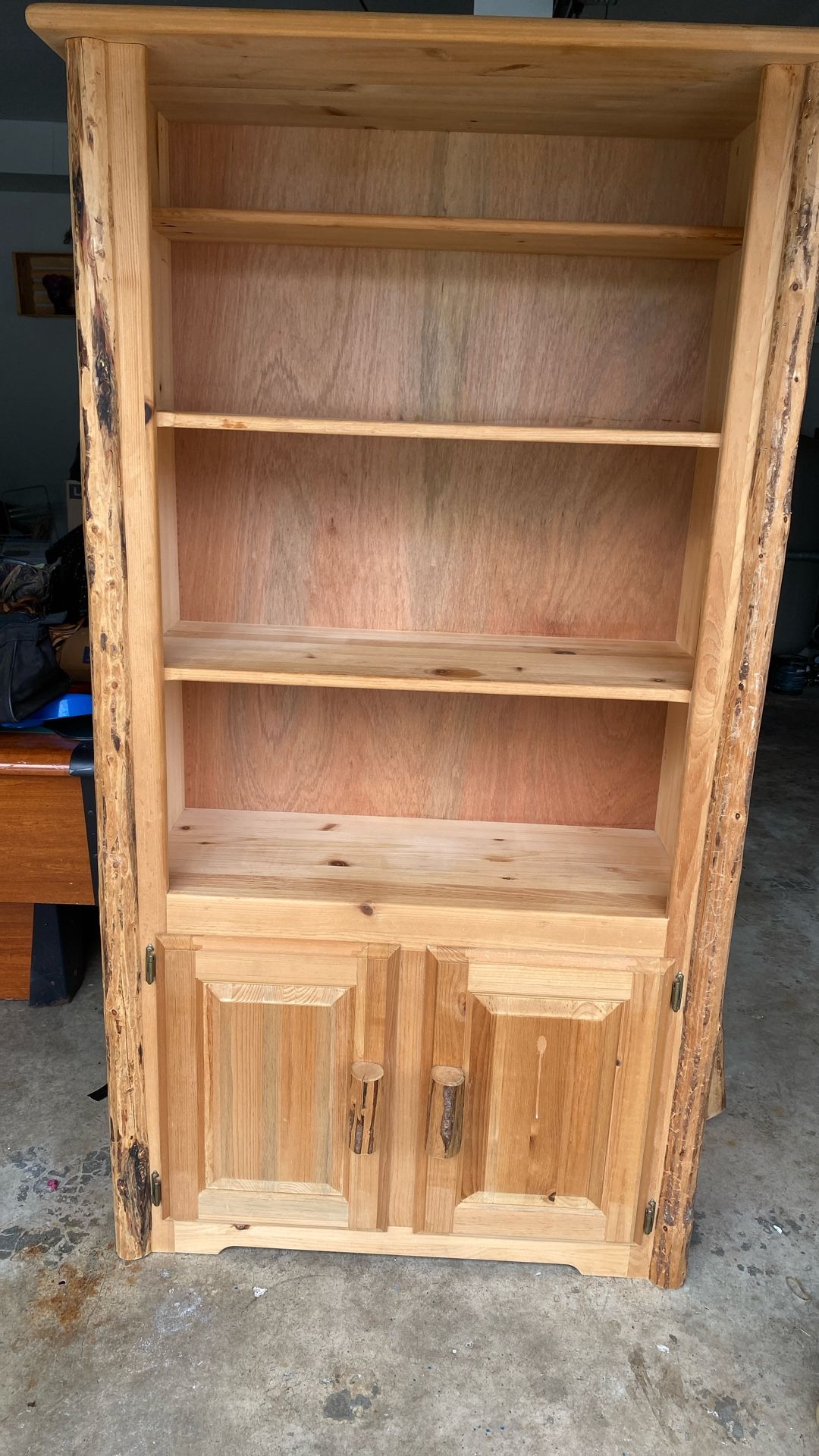 Glacier Bookcase With Storage 