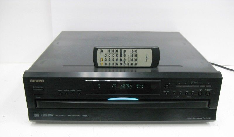 Onkyo DX-C390 - 6 Disc CD Player Changer Carousel w/ Remote