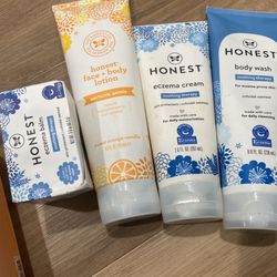 Honest  Body Wash And Lotion
