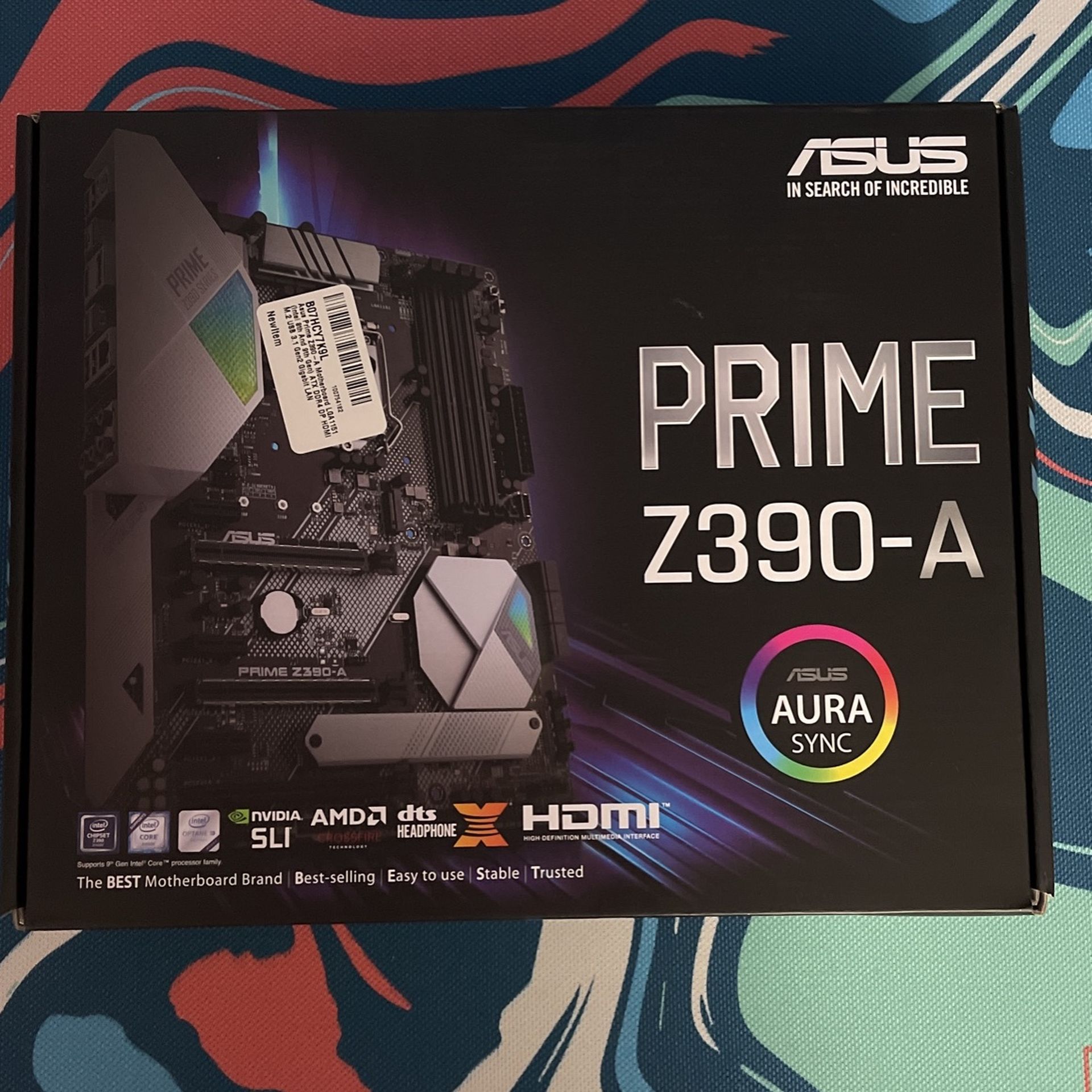 Brand New Never Used Asus Prime Z390-A