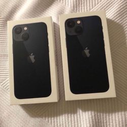 Apple iPhone 13 Mini Midnight Black New Sealed Box Unlocked $2000 Each Rare iOS 15.1 Unopened Sealed Box 