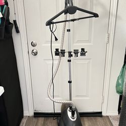 Sharper Image Professional Garment Steamer – Excellent condition, used gently, includes hose, hanger, and all attachments. Perfect for professional or