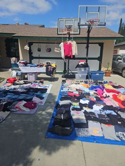 YardSale- Mens shirt. Girls/womens clothing shoes/purses