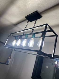 Hanging light fixtures