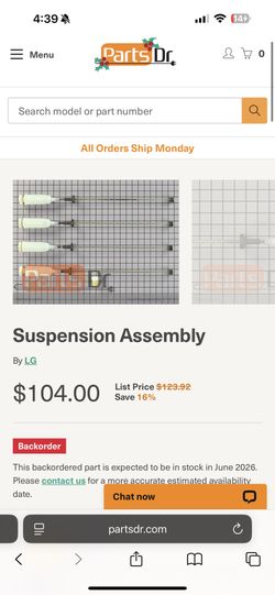 LG suspension Assemble Brand New