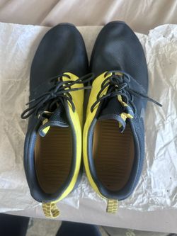 Men’s Nike Blue And Yellow Trainers. Size 11.5
