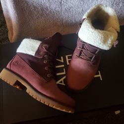 Timberland Jayne Teddy Fleece Fold Down Boot