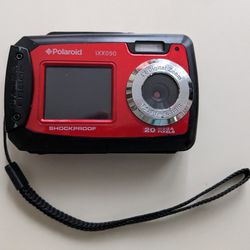 Red Polaroid Digital Camera w/ Dual Screen