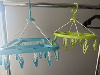 Underwear/Clothes Drying Rack with clips