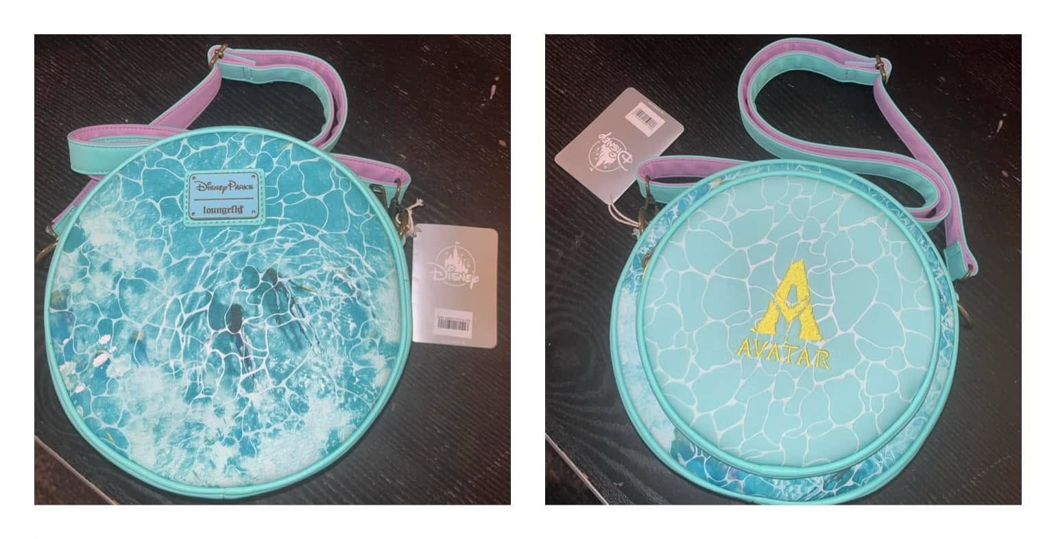 DISNEY PARKS Loungefly Avatar The Way of Water Crossbody Bag AOP 8" (NWT)
