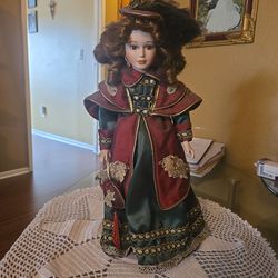 Vintage Porcelain Doll