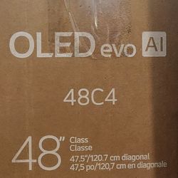 LG - 48" Class C4 Series OLED evo AI 4K UHD Smart webOS TV