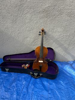 Violin with Bow and Hard Case  made in Germany 3/4
