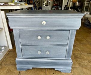 Cute wood nightstand