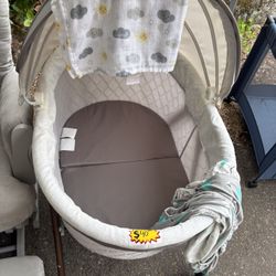 Rocking Chair And Bassinet 