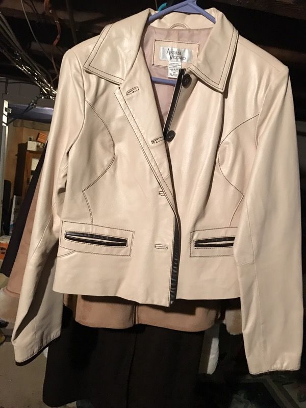 Leather worn once .sz med