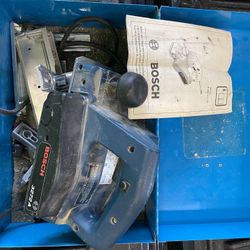 Bosch 3272A Adjustable Electric Wood Planer Tool Corded