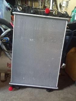 Plastic radiator