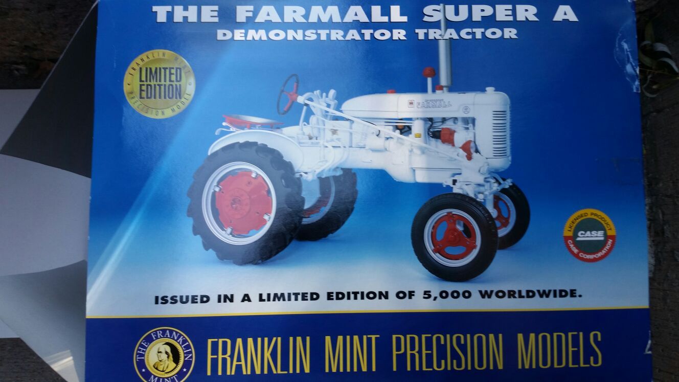 Franklin Mint Tractor