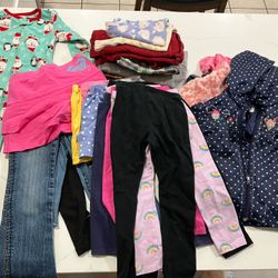 Little Girl’s Clothes (size 4T) + Shoes 