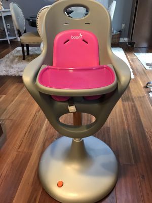 Boon Flair High Chair Grey Pedestal Pink Green Highchair For Sale In Mount Vernon Wa Offerup