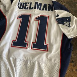 Edelman Patriots Stitched Jersey 