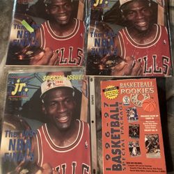Michael Jordan Magazine And 1996 -97 Collection