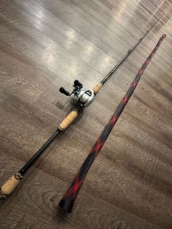 ‼️New Left Handed Shimano Tranx  301 Phenix Swimbait fishing combo.