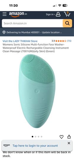 Electric Rechargeable Cleansing Massage