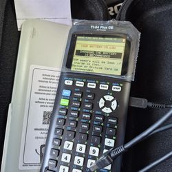 Texas Instruments Color Graphic Calculator TI-84 Plus CE