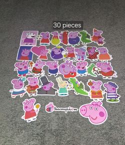 Peppa pig Stickers Each Picture $5