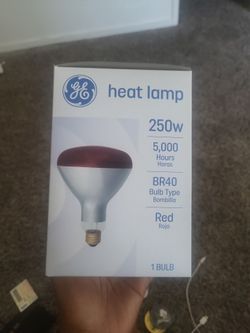 Heat lamp bulb