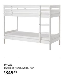 Bunk bed frame for sale