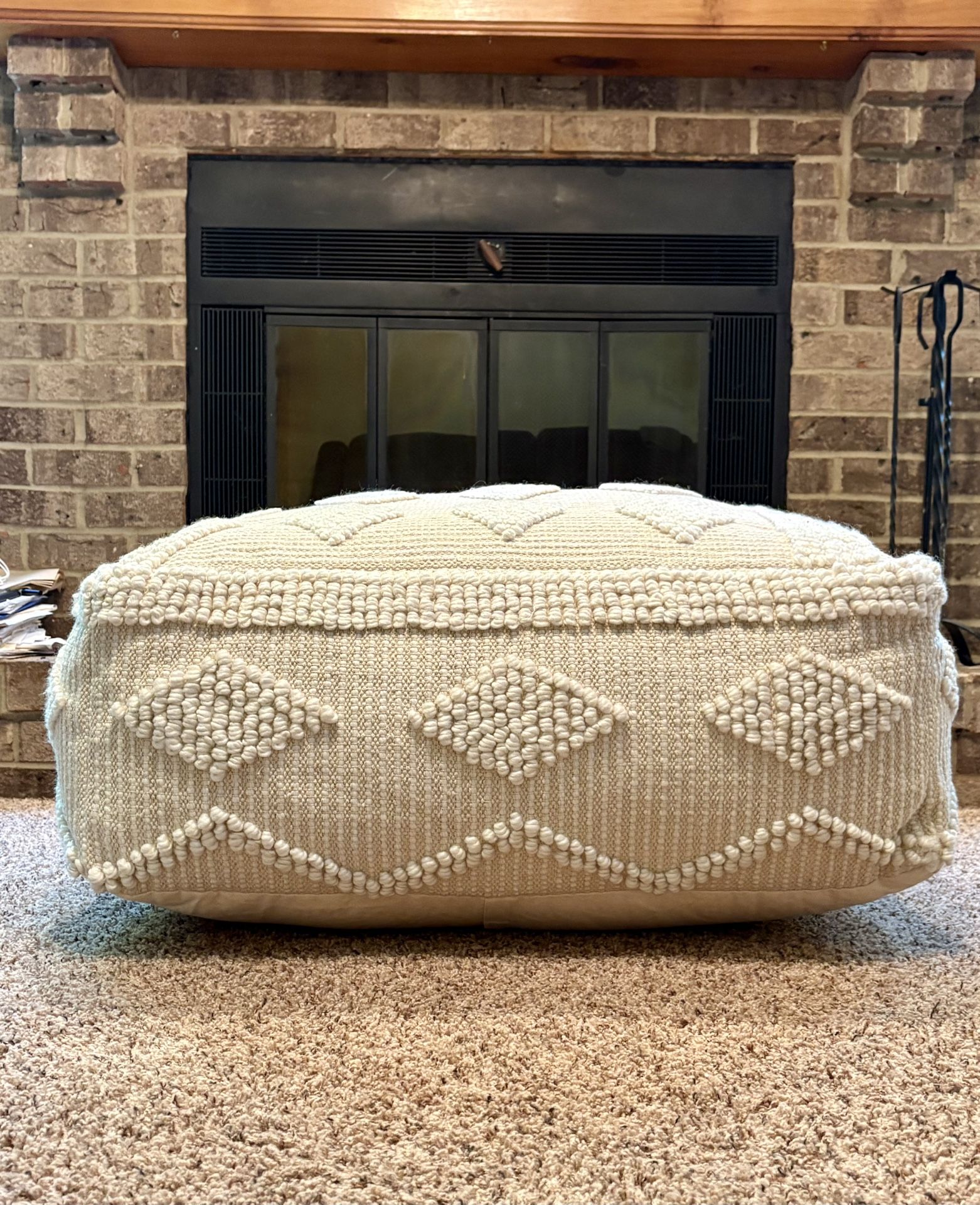 New! Huge! Anji Ottoman *Lower Price!