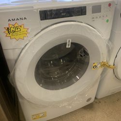 New Scratch And Dent Amana Front Load Washer 6 Months Warranty 